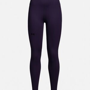 UNDER ARMOUR • Women’s Compression RUSH Vent Ankle Leggings Medium Dark Purple